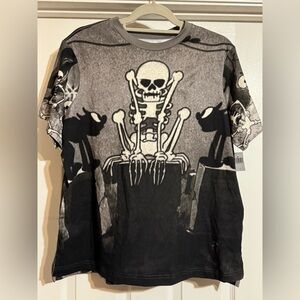 Walt Disney World 2025 Silly Symphony Skeleton Dance boxy T Shirt